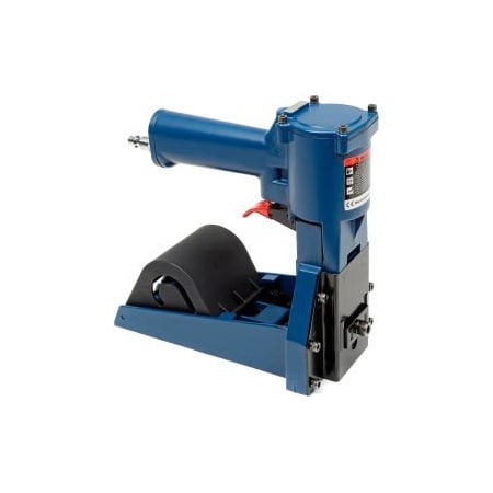 American International Electric Pneumatic Coil Carton Stapler for 1-1/4" x 5/8" Staples, 1000 Staples Capacity, Blue I-RAIN